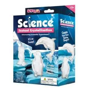 Kit de experimento cientifico: cristalizacion instantanea