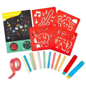 Chalks and Stencils Art