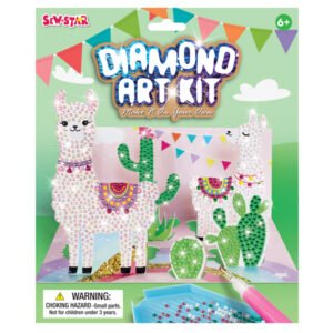 Alpaca Arte con diamantes