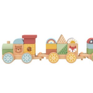 Tren de animales apilables